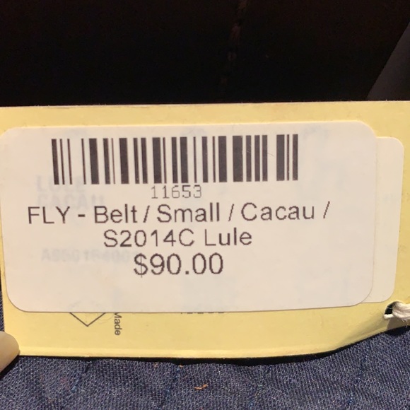 Fly London Cacau Lule Leather Belt - Picture 6 of 6